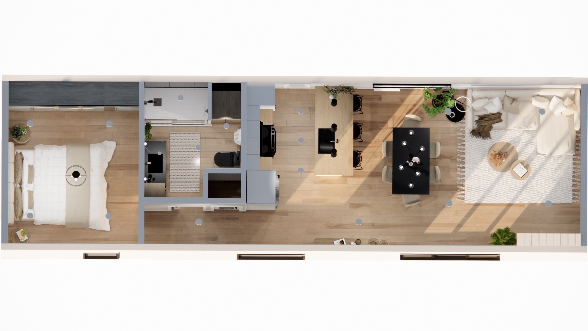 Maisons de Parc Intérieurs 10